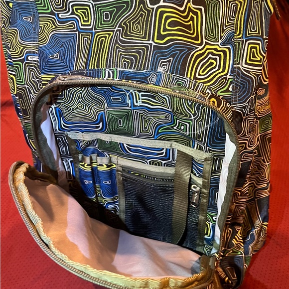 LL Bean Deluxe Color Customized Backpack Reflective Strip With Waist Straps - Picture 3 of 5